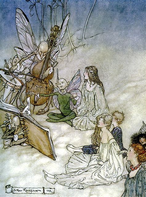 And a fairy song - A Midsummer-Night's Dream by William Shakespeare, 1908 | Arthur rackham ...