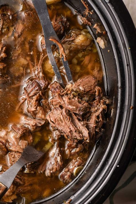 The Best Slow Cooker Shredded Beef Recipe | NeighborFood