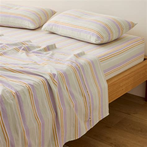 Striped Bed Sheets For All Bed Sizes | Sheet Society