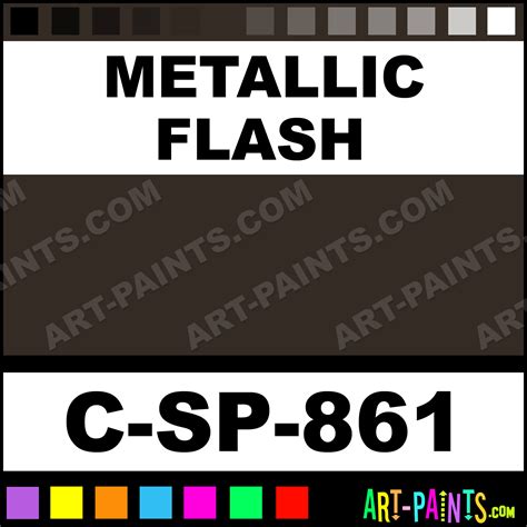 Metallic Flash Raku Series Ceramic Paints - C-SP-861 - Metallic Flash Paint, Metallic Flash ...