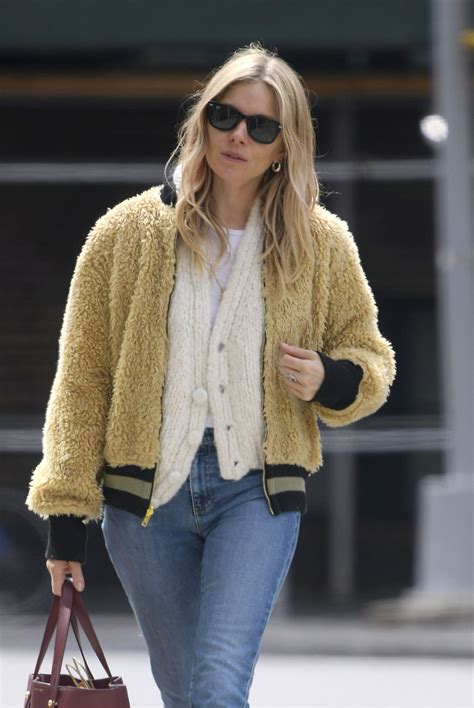 SIENNA MILLER Out in New York 04/29/2019 - HawtCelebs