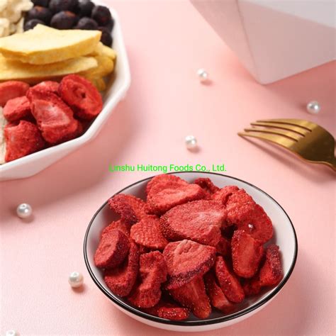 OEM Factory Freeze Dried Strawberry Powder Slice Whole Crispy Fruits ...