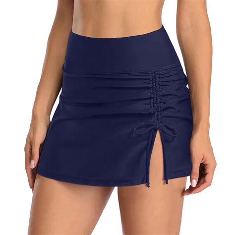TOWED22 Swim Shorts Women Women's Swim Skirt High Waisted Bathing Suit ...