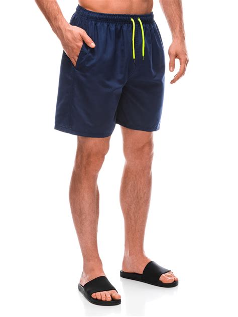 Men's swimming shorts W446 - navy | MODONE wholesale - Clothing For Men
