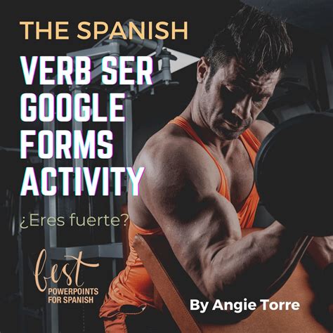 Spanish Verb Ser Present Tense No Prep Google Forms Activity or ...