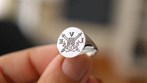 Custom Signet Ring Wax Seal, Wax Seal Ring, Custom Wax Seal Ring ...