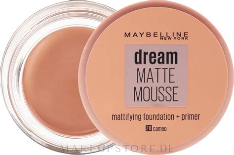 Maybelline Dream Matte Mousse Foundation - Maybelline Mousse Foundation ...