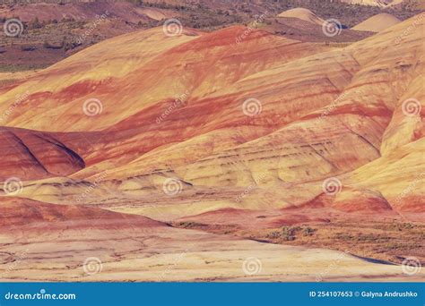 John day hills imagen de archivo. Imagen de colina, escénico - 254107653