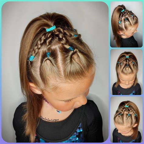 Mairi on Instagram: "* half up ponytail with braids * * * * * * * * # ...