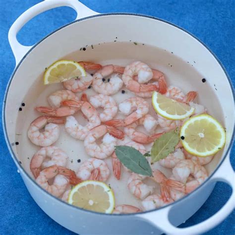 Boiled Shrimp Recipe for Frozen Shrimp - Whole Lotta Yum