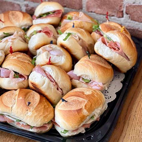 Mini Sandwich Platter – Tre Mari Bakery