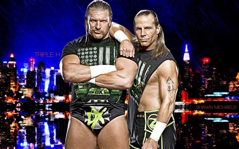 Triple H & Shawn Michaels (D Generation X) | Shawn michaels, Triple h ...