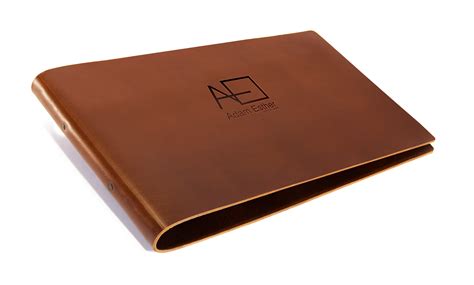 A4 Leather Ring Binder Personalised at Henry Briggs blog
