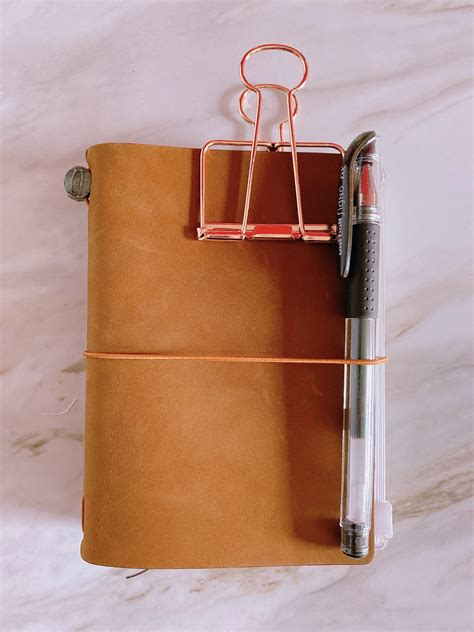 Midori Traveler’s Notebook Passport Size : r/notebooks