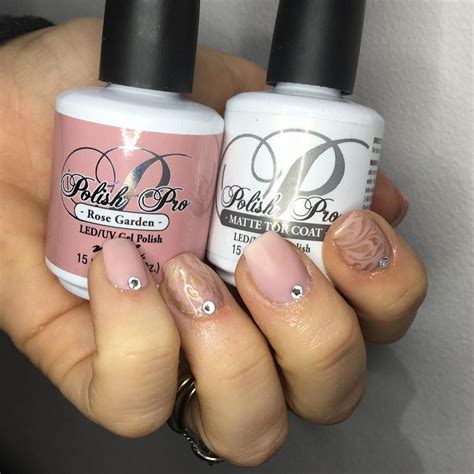 NSI Polish Pro Rose Garden is a beautiful Blush gel nail polish. | Nail ...