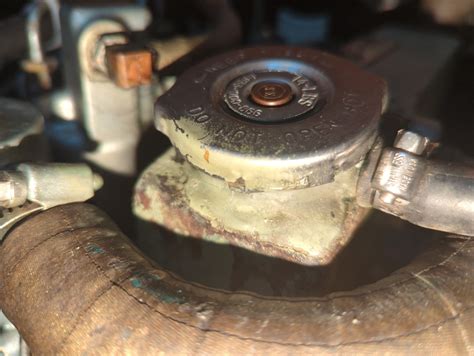 Leak at coolant fill/radiator cap? M35A | Catalina 36/375 International Association