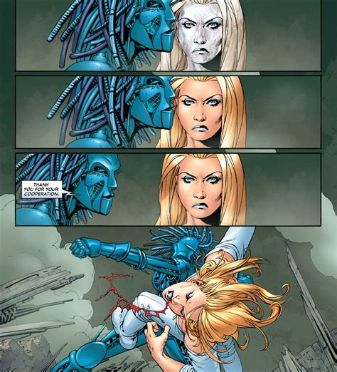 How Danger Took Out Emma Frost - Comicnewbies