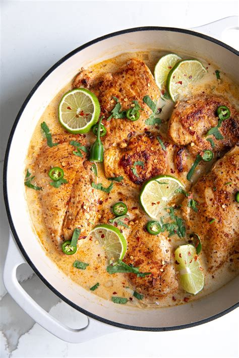 Creamy Coconut Milk Chicken Recipe (One-Skillet) | Recipe Cart | Recipe ...