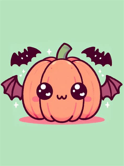43 Adorable Kawaii Halloween Doodles and Drawings with Cute Stories ...
