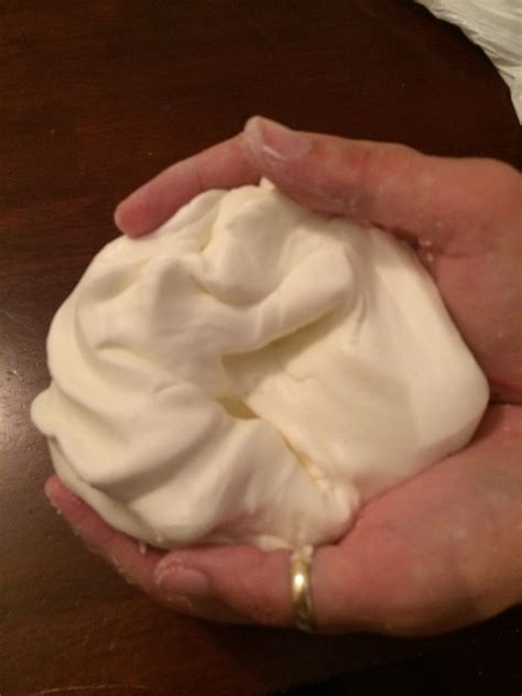 Conditioner and cornstarch cloud dough! | Cloud dough, Dough, Desserts