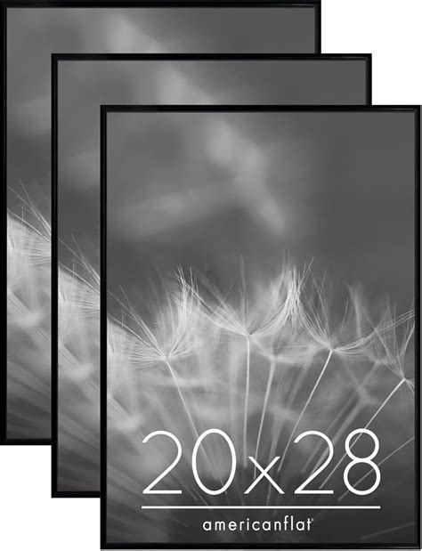 Americanflat 20x28 Picture Frame with Polished Front Cover - Set of 3 ...