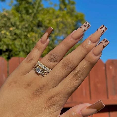- @ladykior 🤍’ | Country acrylic nails, Cowboy nails, Cow nails