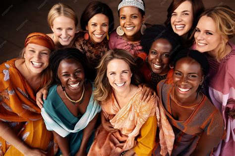 Premium Photo | Strength and Harmony in Diversity Women of Different ...