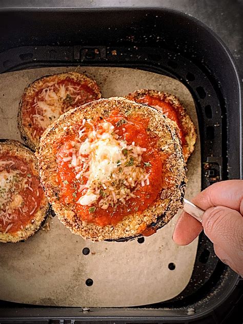 Air Fryer Eggplant Parm