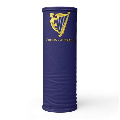Eirinn Go Brach, Neck Gaiter, Blue Harp Flag, Coat Of Arms, Irish Pride ...