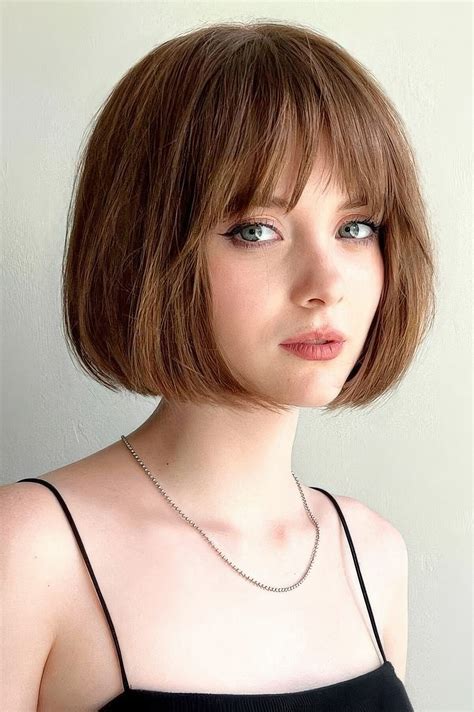 96 Coolest Short Bob Haircuts With Bangs - Styleoholic