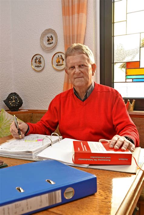 Horst Baron ist seit 30 Jahren Schiedsmann in Neunkirchen