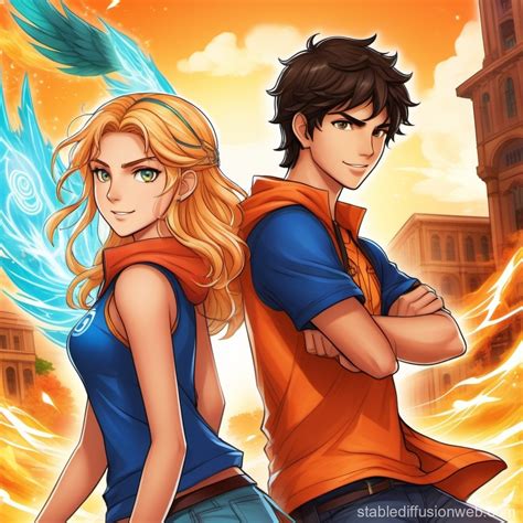 percy jackson and annabeth chase nsfw Prompts | Stable Diffusion Online