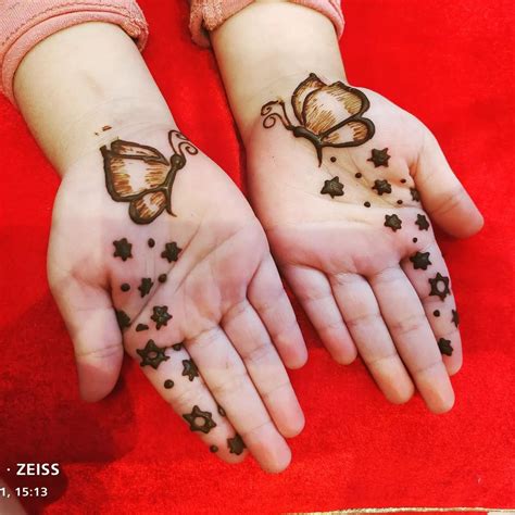 Easy Mehndi Designs For Kids