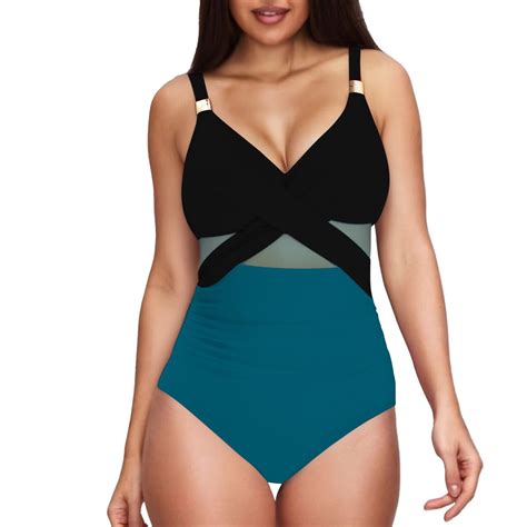 ChuanccModest Bathing Suit For Women Corset Swimsuit Womens Swimsuit ...