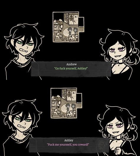 ashley graves and andrew graves (the coffin of andy and leyley) drawn ...