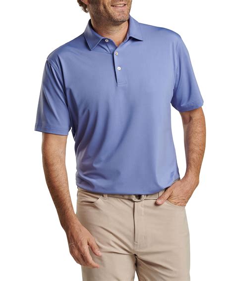 Peter Millar Solid Stretch Jersey Performance Polo Shirt - Westport Big ...