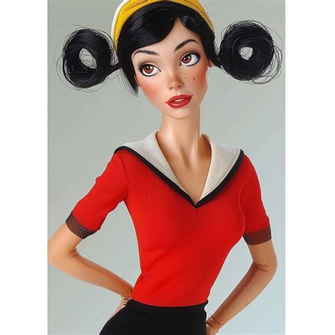 Olivia de Popeye se vería muy guapa según la IA | Noticias de México ...