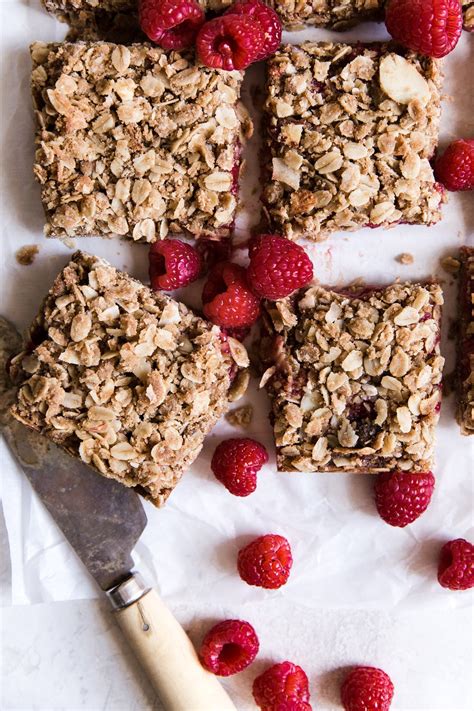 Raspberry Breakfast Bars Easy Raspberry Oatmeal Bars (Gluten Free,