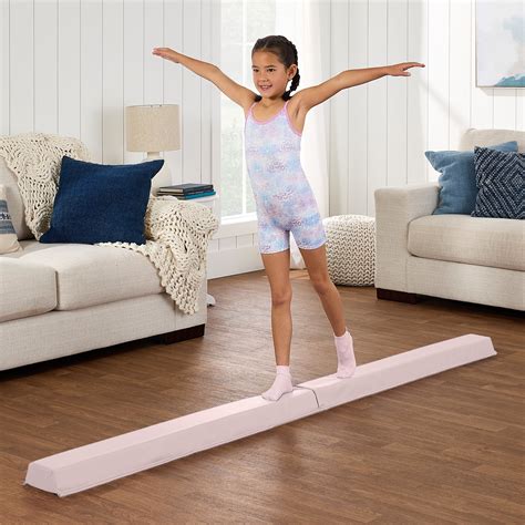 Best Choice Products 8ft Folding Floor Balance Beam 2-Panel for ...