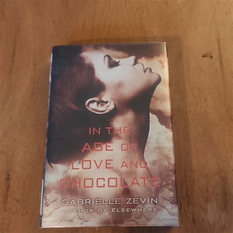 In the Age of Love and Chocolate by Gabrielle Zevin