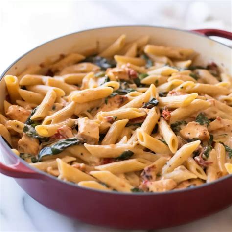 Creamy Tuscan Chicken Pasta Recipe