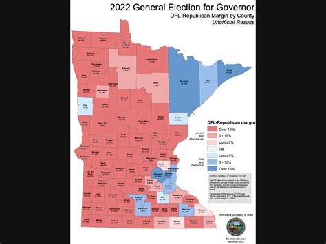 Political Map Minnesota
