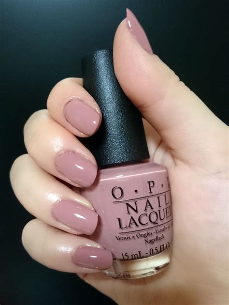 OPI Barefoot in Barcelona (NL E41) 2 coats + Seche top coat | Mauve ...