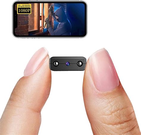 Smallest Spy Hidden Camera,1080P Wireless WiFi Camera,Portable Wireless ...