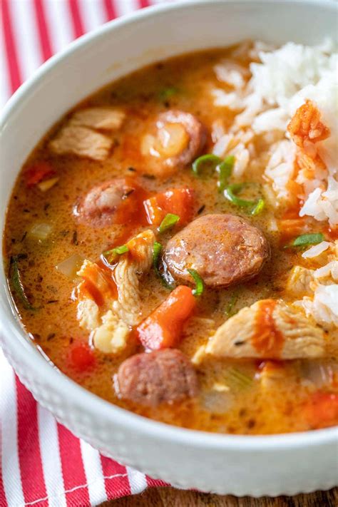 Chicken And Kielbasa Recipe Chicken And Sausage Gumbo