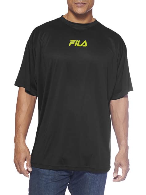 Fila men's Big & Tall Center Logo Performance T-Shirt - Walmart.com