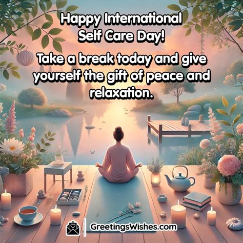 International Self-Care Day Messages and Quotes (24 July) - Greetings ...