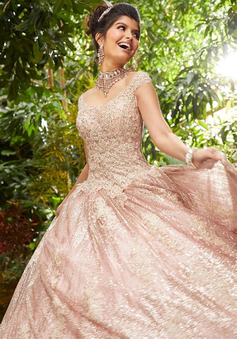 Rose Gold Quinceañera Dresses Ideas | Rose Gold XV dress by Morilee ...