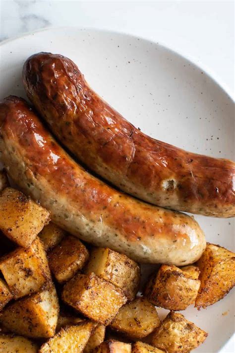 Oven Baked Bratwurst Recipe - Hint of Healthy