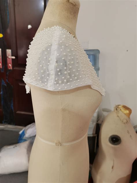 Pearls Removable shoulder straps Wedding Party Dre... – Vicedeal